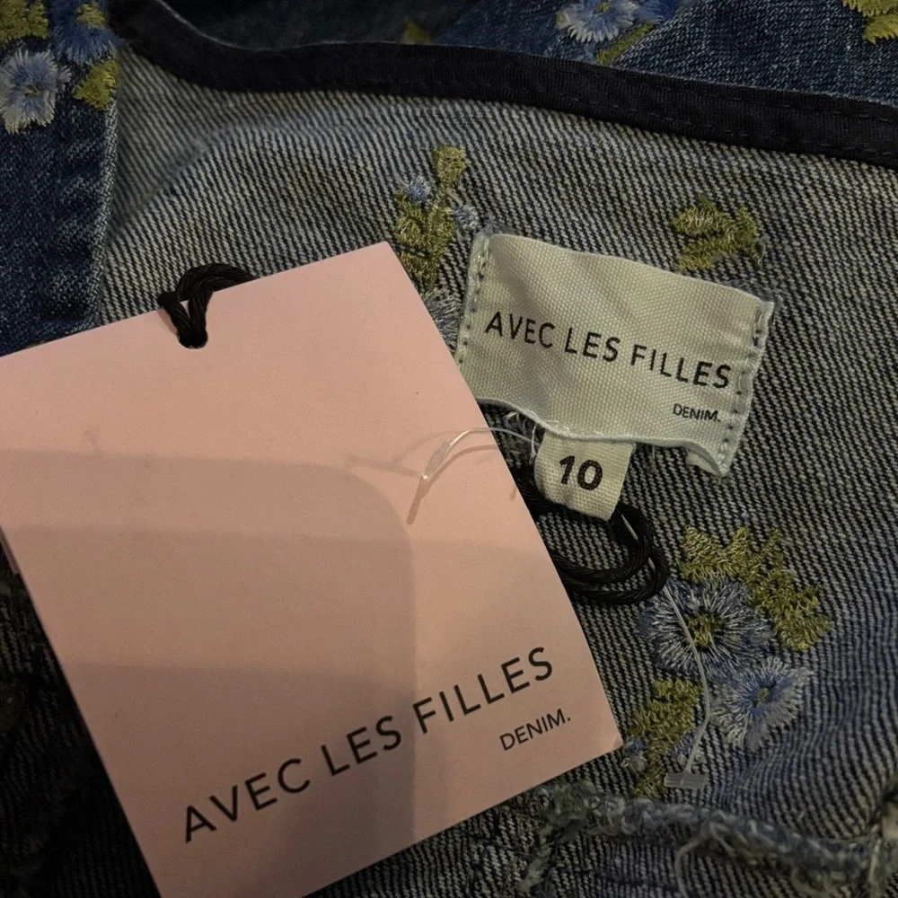 AVEC Les Filles❤️💕Floral Blue Jumpsuit - Picture 6 of 6